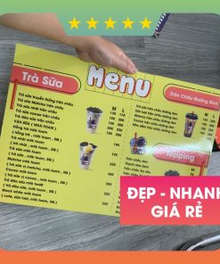 Menu để bàn